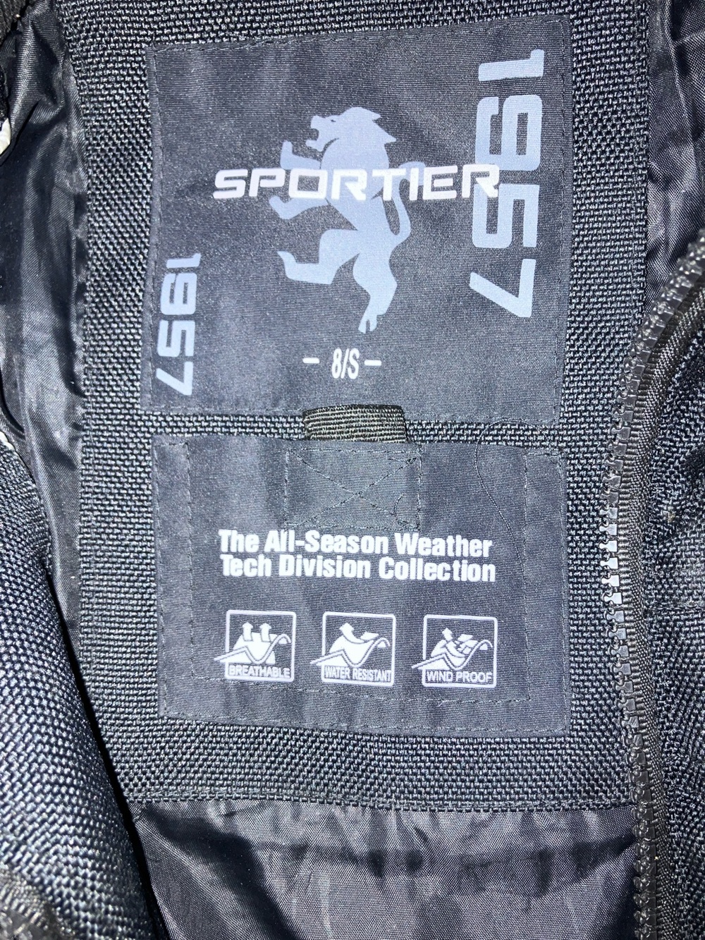 Sportier 1957 All-Season Weather Jacket - Black